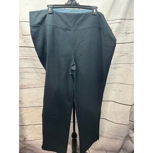 Women with Control‎ by Renee Greenstein Black Stretch Pants Size 2X
